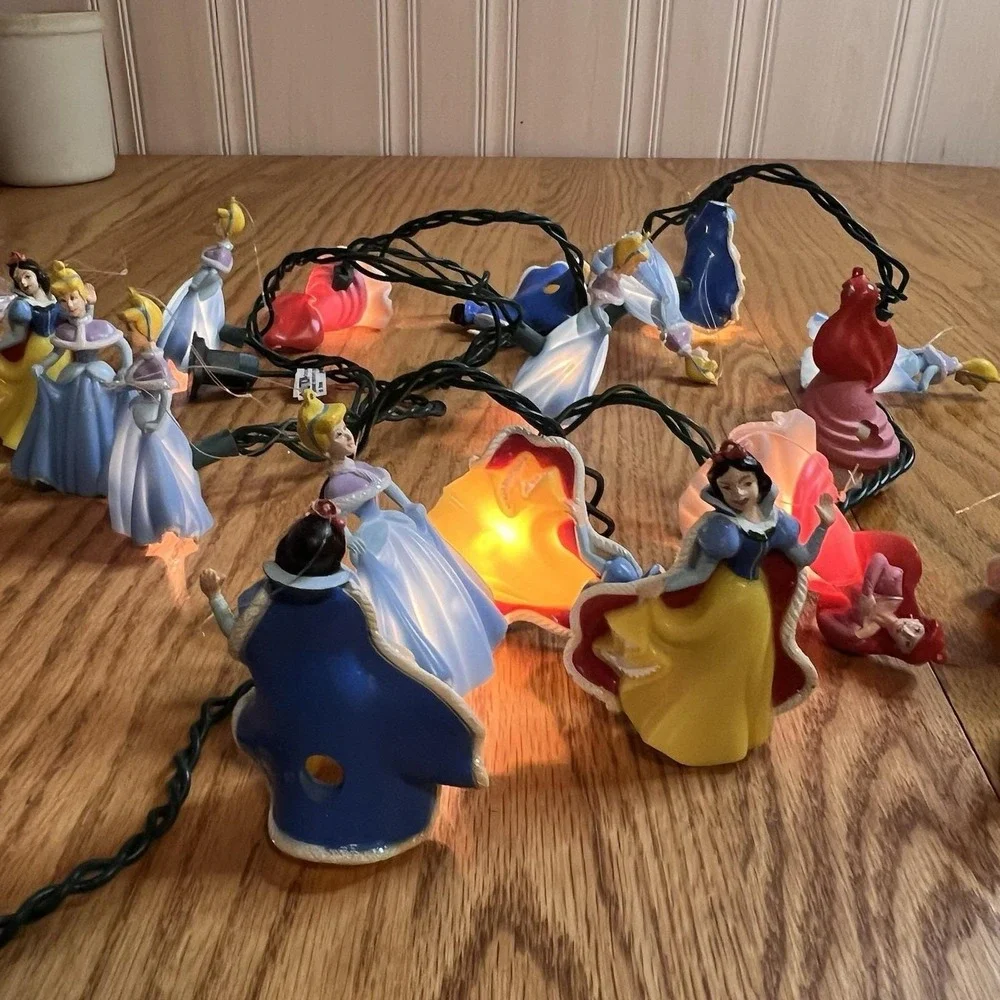 Disney Princesses String Lights String Extra Princesses Vintage